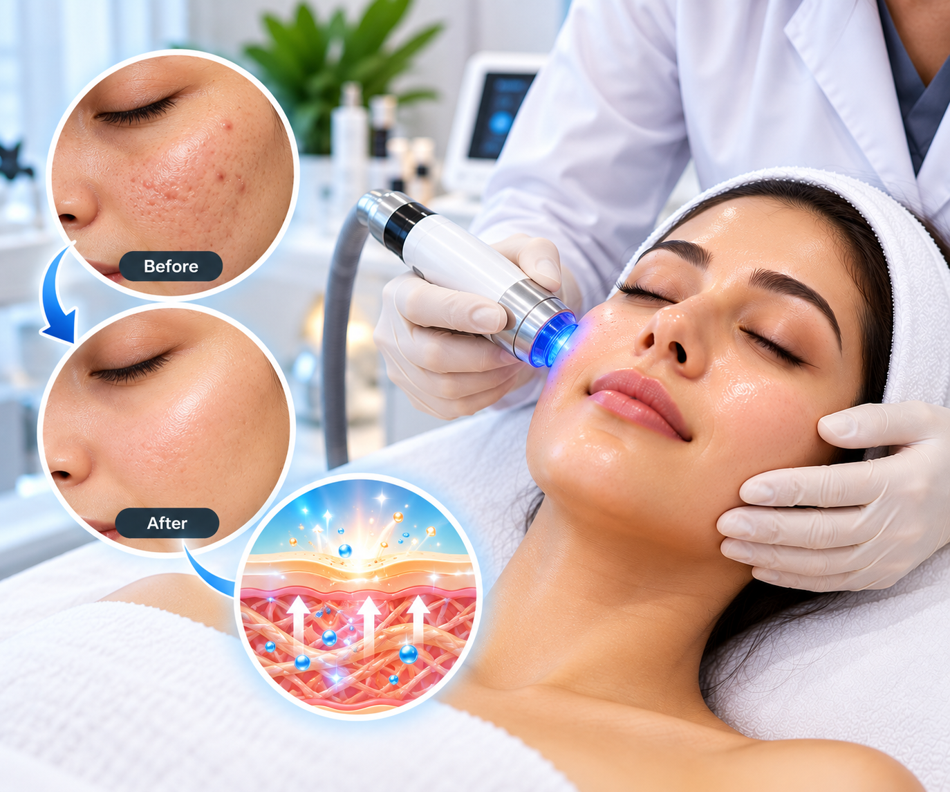 Skin treatment for natural glow